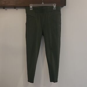 Betabrand Olive Skinny Pants